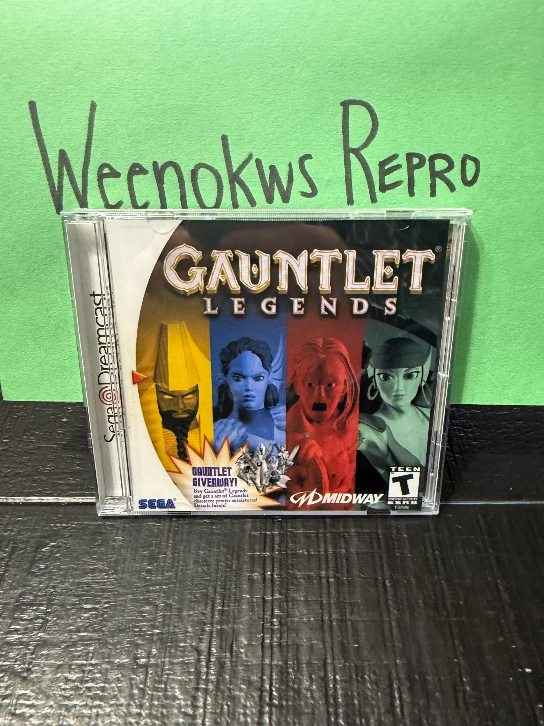 Gauntlet Legends REPRODUCTION CASE No Game Dreamcast - Etsy