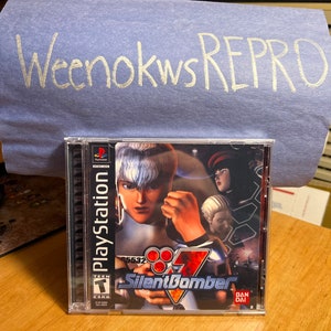 Silent Bomber REPRODUCTION CASE No Disc Ps1