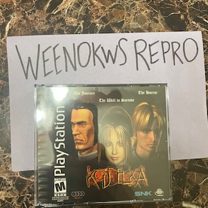 Koudelka REPRODUCTION CASE No Disc ps1