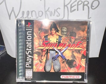 Jeu PS1 Soulblade boitier abimé