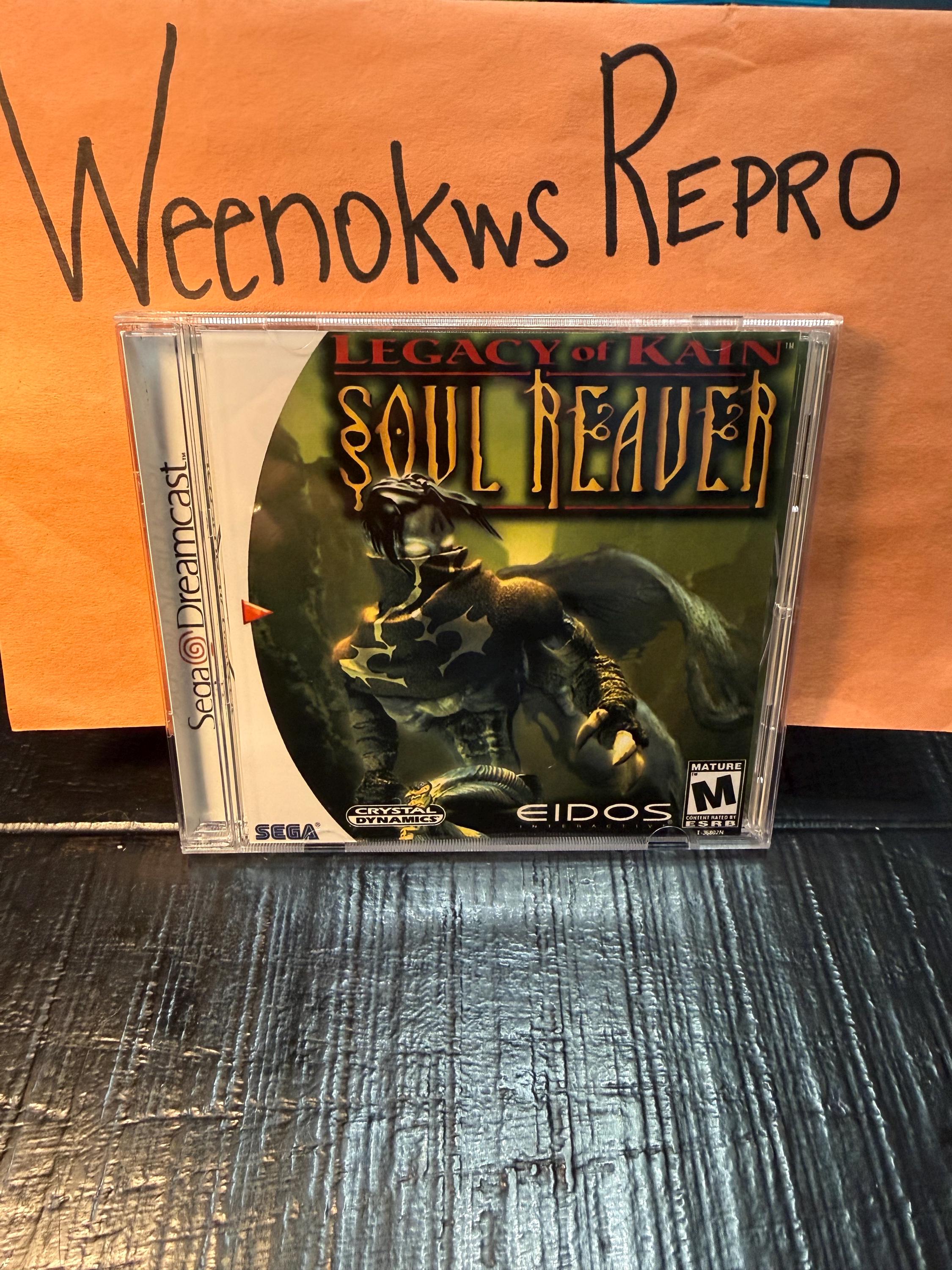 LEGACY OF KAIN SOUL REAVER SEGA DREAMCAST (DC) PAL-FR (NEUF