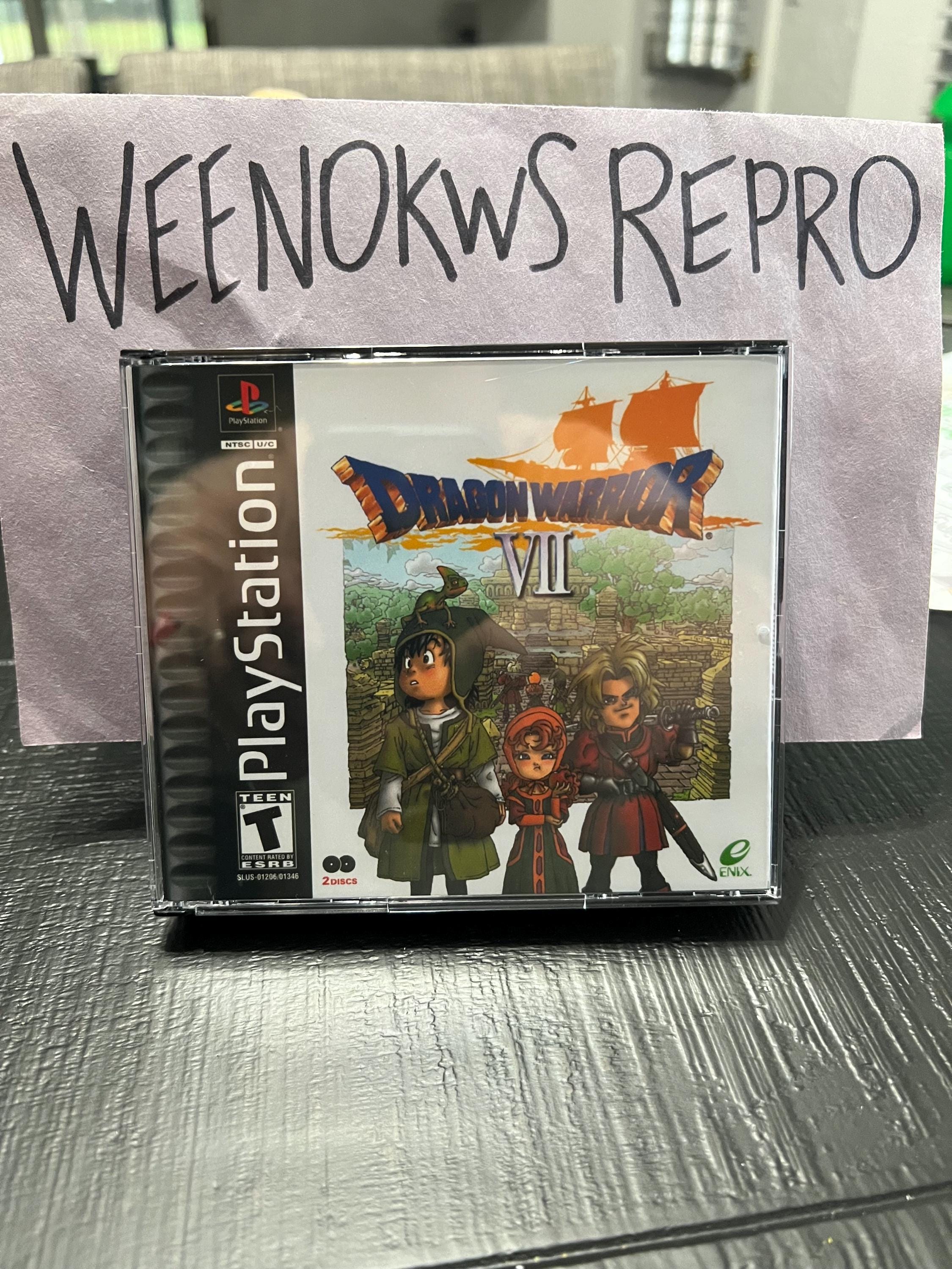 JEUX PLAYSTATION 1 / PS1 - Dragon Warrior VII - NTSC - Dragon Quest EUR 139,99 - FR