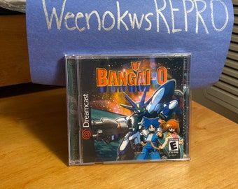 Bangai-O REPRODUCTION Case No Game Dreamcast