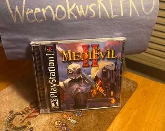 MediEvil 2 II REPRODUCTION CASE No Game! Ps1