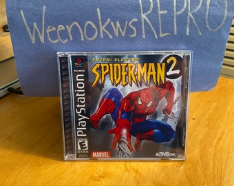 Spider-Man 2 : Enter Electro Sur PS1 - Complet, Boîte Fêlée