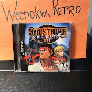 3rd Strike Street Fighter 3 Dreamcast - Etsy