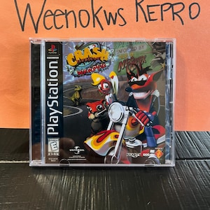 Crash Bandicoot 3 warped REPRODUCTION CASE No Disc ps1