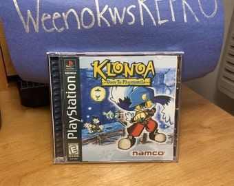 Klonoa Door to Phantomile PlayStation 1 Ps1 Reproduction Case Art ONLY NO DISC