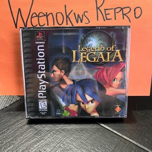 Legend of Legaia REPRODUCTION CASE No Disc Ps1
