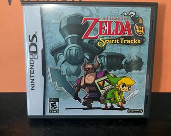 The Legend of Zelda Spirit Tracks REPRODUCTION CASE No Game! Nintendo Ds