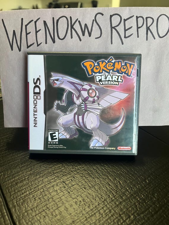 Pokémon Pokemon Pearl Version REPRODUCTION CASE No Game! Nintendo
