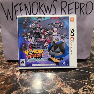 Yo Kai Watch 2 Psychic Specters ERSÄTTNINGSFODRAL Inget spel! Nintendo 3DS