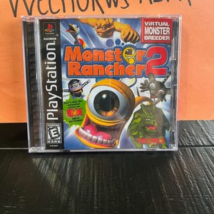 Monster Rancher 2 REPRODUCTION CASE No Disc! Ps1
