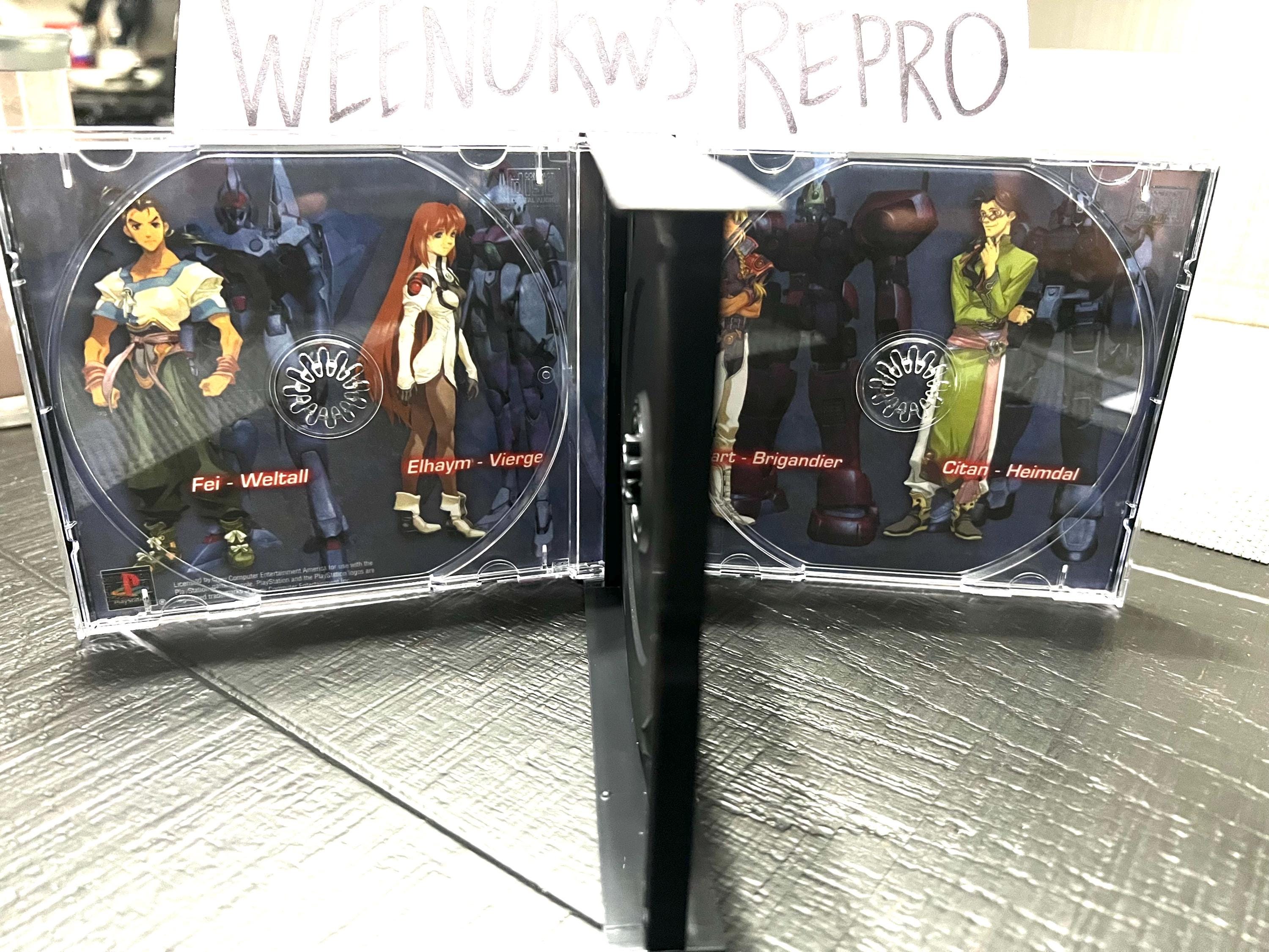 Xenogears REPRODUCTION CASE No Disc Ps1 - Etsy