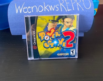 Power Stone 2 REPRODUCTION Case No Game Dreamcast