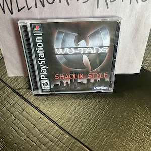 Wu Tang Shaolin Style RIPRODUZIONE CASSA Senza disco! ps1