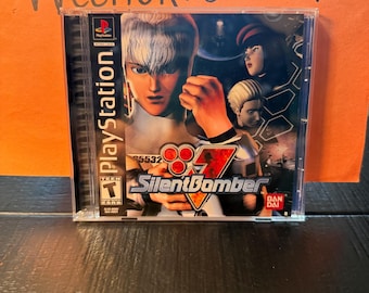 Silent Bomber REPRODUCTION CASE No Disc Ps1