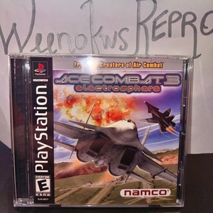 Ace Combat 3 Electrosphere REPRODUCTION CASE No Disc! Ps1