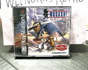 Brave Fencer Musashi REPRODUCTION CASE No Disc ps1