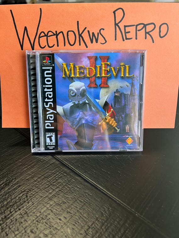 Medievil 2 II REPRODUCTION CASE No Game! Ps1 - Etsy