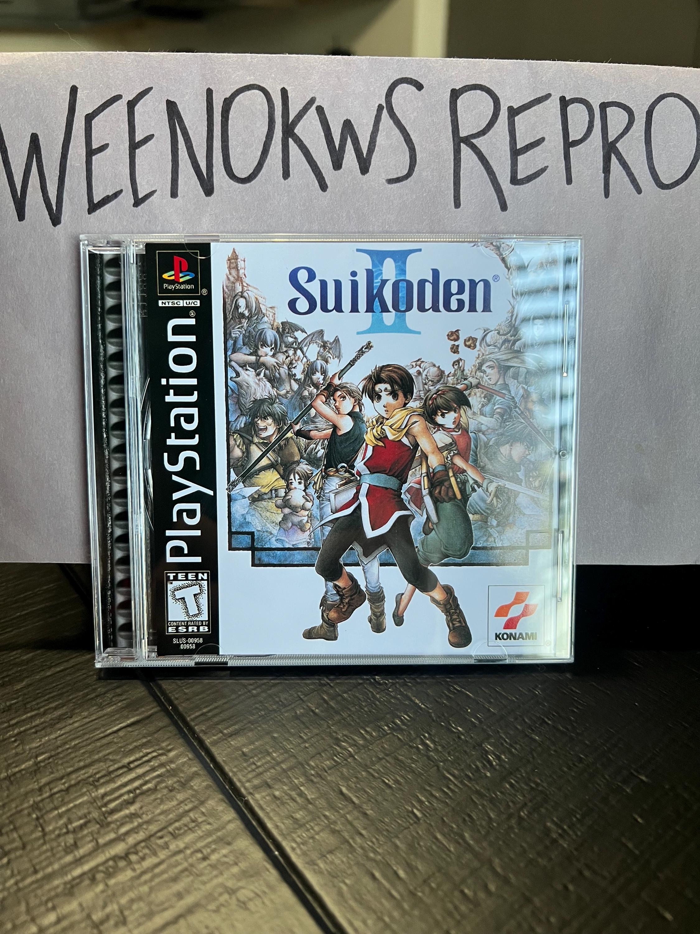 幻想水滸伝2 II 復刻版 ケースなし ディスク ps1 - Etsy 日本