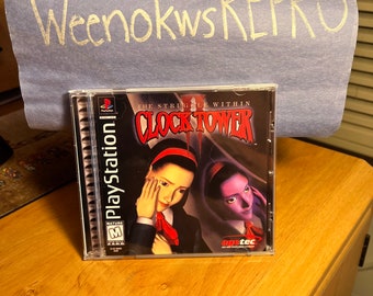 Clock tower 2 The Struggle Within REPRODUCTION CASE No Disc! Ps1