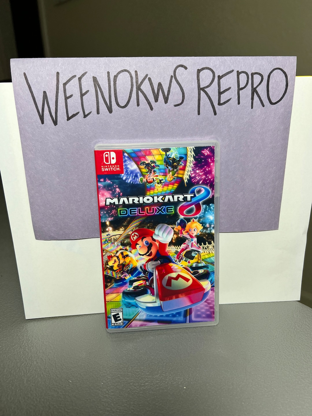 Mario Kart 8 Deluxe REPRODUCTION CASE No Game! Nintendo Switch - Etsy