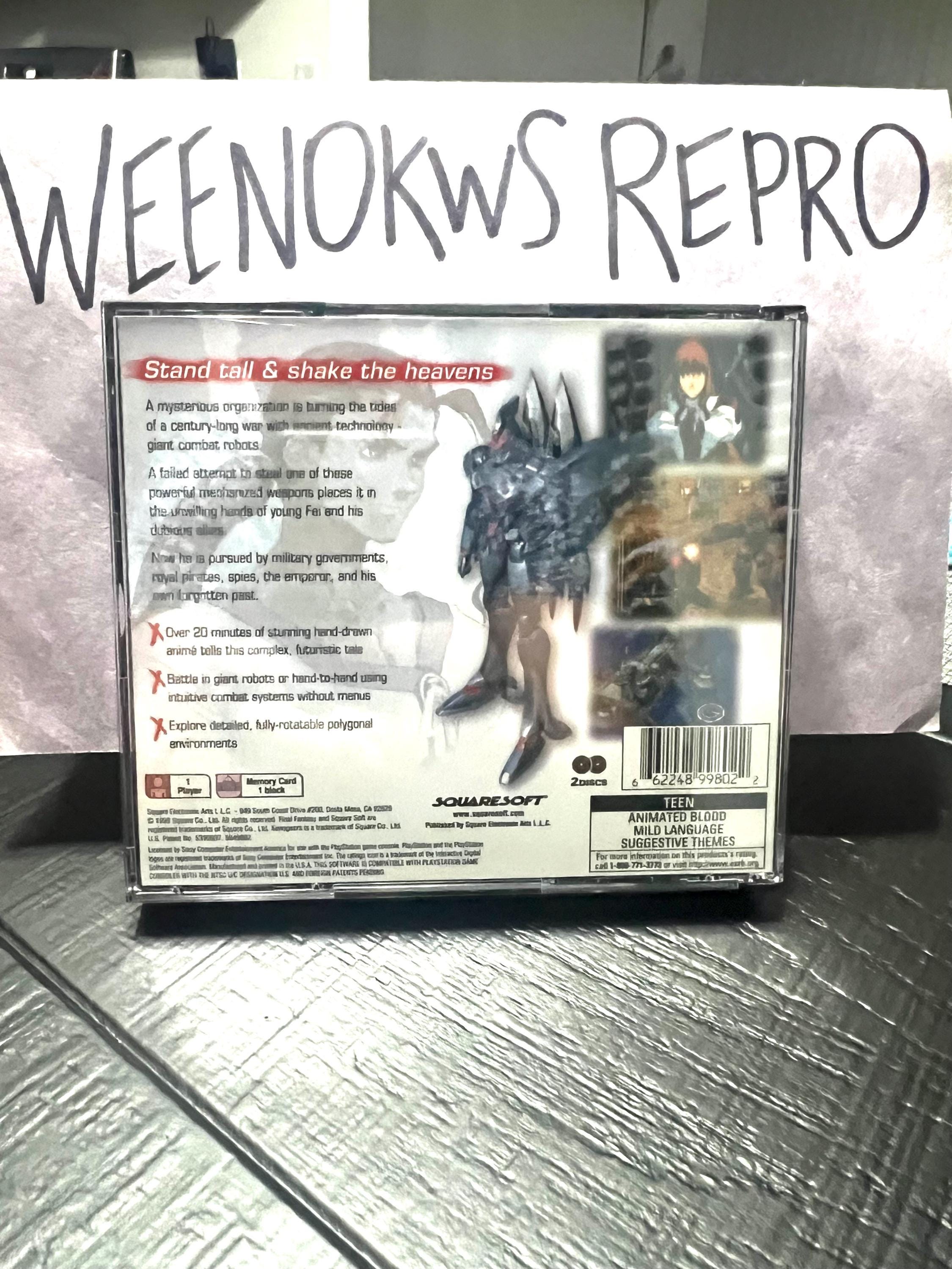 Xenogears REPRODUCTION CASE No Disc Ps1 - Etsy Israel