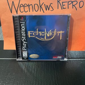 Echo Night REPRODUCTION CASE No Disc ps1