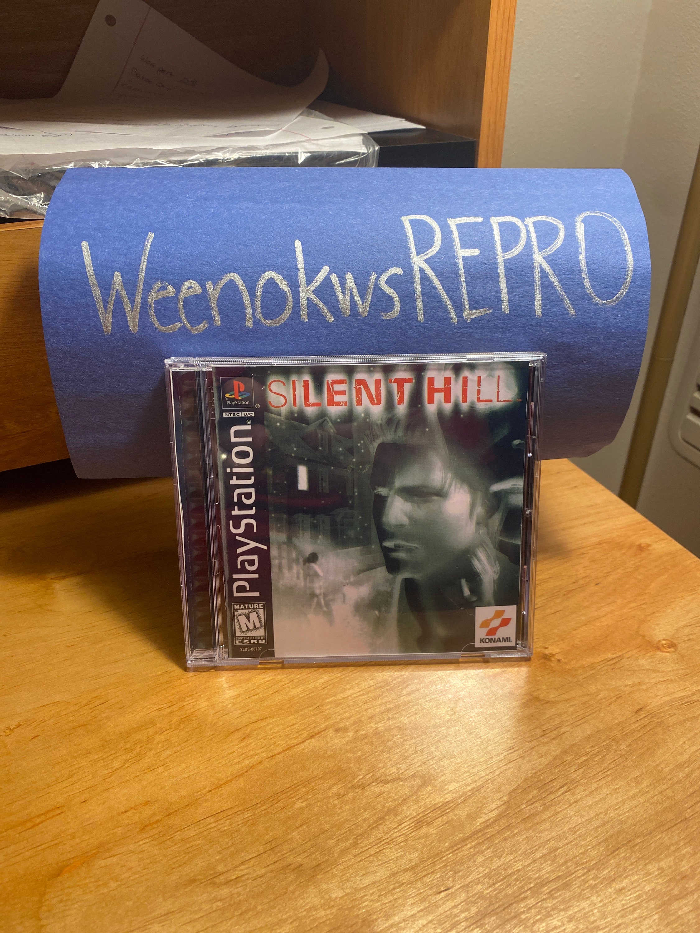 Silent Hill Playstation repro – Nightwing Video Game Reproductions