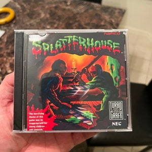 Splatterhouse REPRODUCTION Case No Game 3D Printed Turbo
