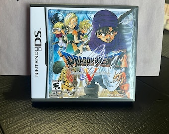 Dragon Quest V ENGLISH TRANSLATION [PS2] W/dvd Case & Artwork