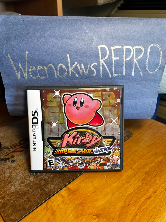 Kirby Superstar Ultra REPRODUCTION CASE No Game Nintendo DS - Etsy