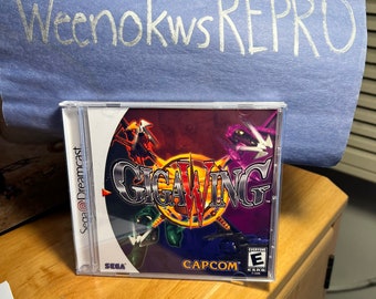 Gigawing 1 REPRODUCTION CASE No Disc! Dreamcast