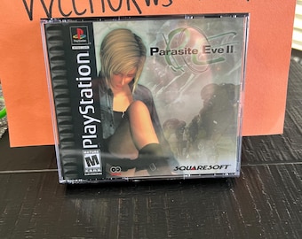 Parasite Eve II 2 REPRODUCTION CASE No Disc Ps1