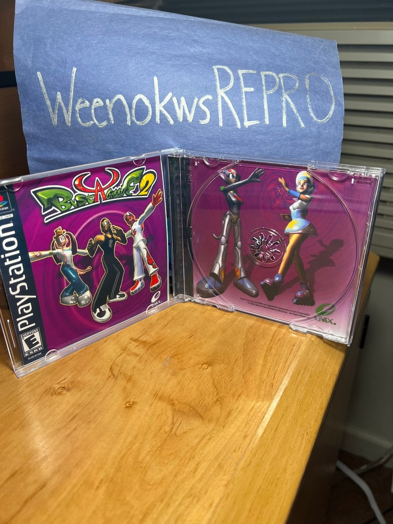 Bust a Groove 2 REPRODUCTION CASE No Disc Ps1 Etsy