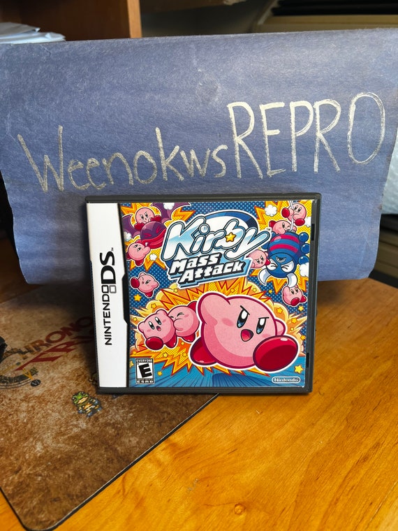 Kirby Mass Attack REPRODUCTION CASE No Game Nintendo DS - Etsy Ireland