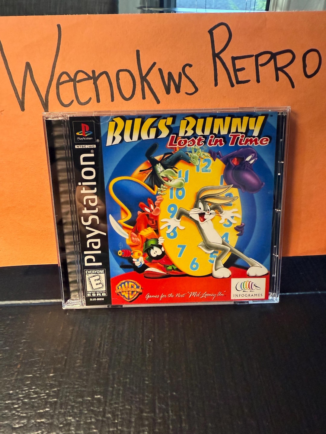 Bugs Bunny Lost in Time REPRODUCTION CASE No Disc Ps1 - Etsy UK
