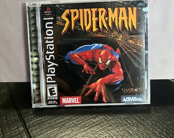 Spiderman REPRODUCTION CASE No Disc Ps1 - Etsy