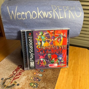 Silhouette Mirage REPRODUCTION CASE No Game! Ps1