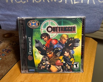 Outtrigger REPRODUCTION CASE No Disc! Dreamcast