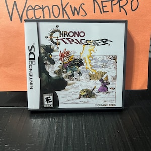 Chrono Trigger DS REPRODUCTION CASE No Game Case Only
