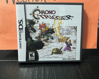 Chrono Trigger DS REPRODUCTION CASE No Game Case Only