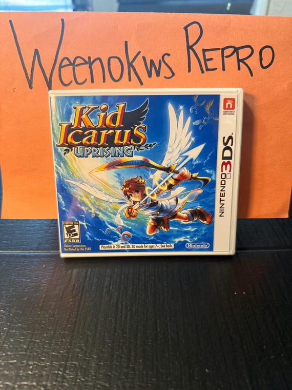 Kid Icarus Uprising REPRODUCTION CASE No Game! Nintendo 3ds - Etsy
