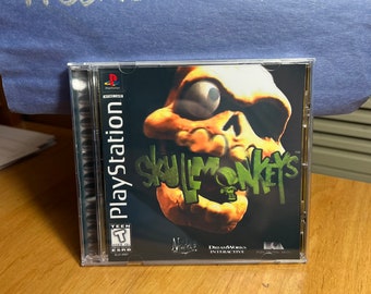 Skull Monkeys REPRODUCTION CASE No Disc Ps1