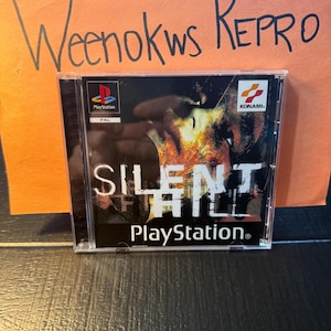 Silent Hill REPRODUCTION CASE No Disc! PAL version Ps1