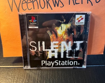 Silent Hill REPRODUCTION CASE No Disc! PAL version Ps1