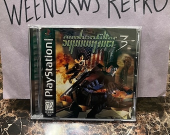Syphon Filter 3 911 Edition Version REPRODUCTION CASE No