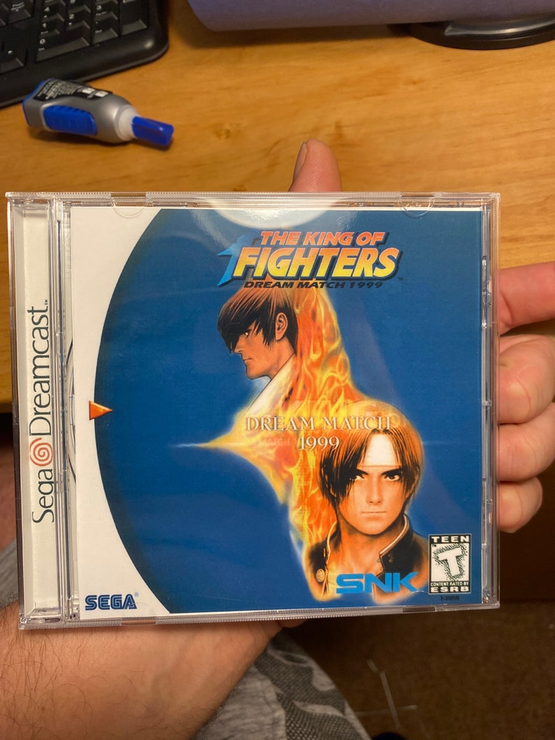 King of fighters 1999 Dream Match REPRODUCTION Case No Game Dreamcast image 8