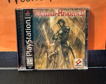 Vandal Hearts Sur PS1 – PAL – Bon état – Jeu Complet – RPG Tactique Konami